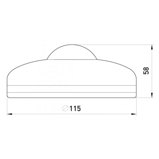 Купити Датчик руху інфрачервоний стельовий e.sensor.pir.07.white(білий), 360°, IP20 297,30 грн