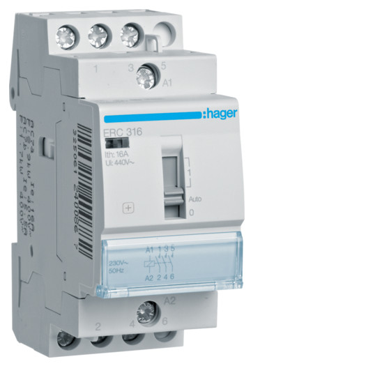 Реле 16A, 3НВ, 230В 000024606