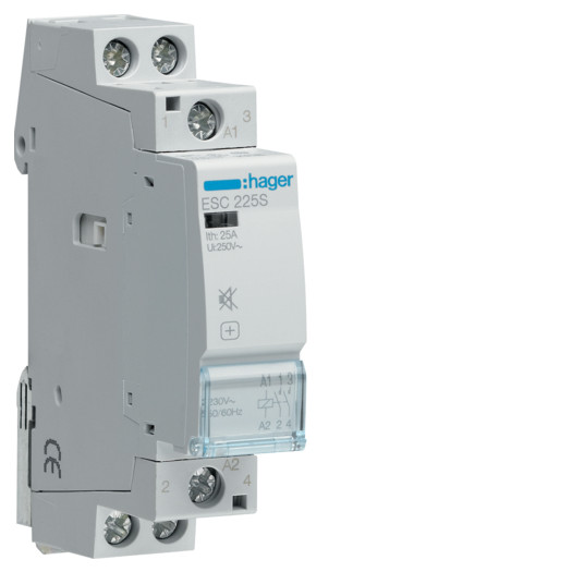 Контактор безшумний 25A, 2НВ, 230В М00003875