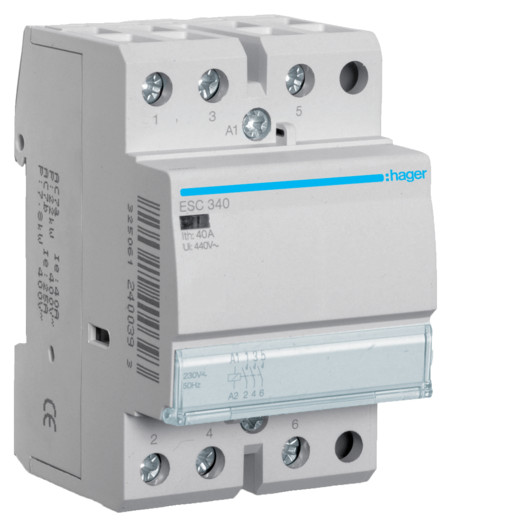 Контактор 40A, 3НВ, 230В 000006724