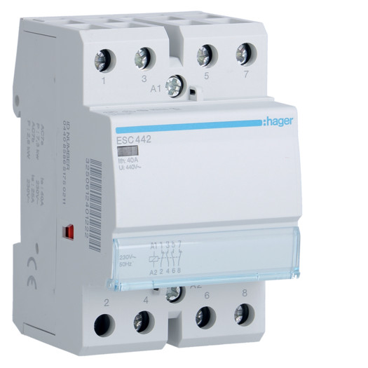 Контактор 40A, 2НВ+2НЗ, 230В М00002471