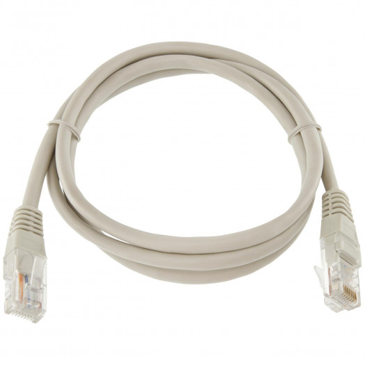 Патч-корд литой UTP RJ45 кат. 5Е 2 м (серый) 000173784 Патч-корд литой UTP RJ45 кат. 5Е 2 м (серый) 000173784