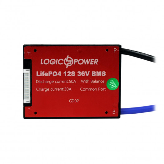 BMS плата LiFePO4 36V 12S Dis 50A Ch 30A 000173436 BMS плата LiFePO4 36V 12S Dis 50A Ch 30A 000173436