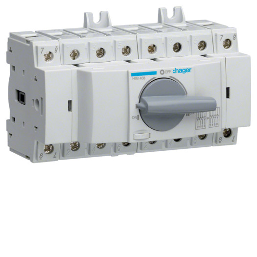 Перемикач модульний трьохпозиційний I-0-II до 35мм2, 4п 80А 000024840