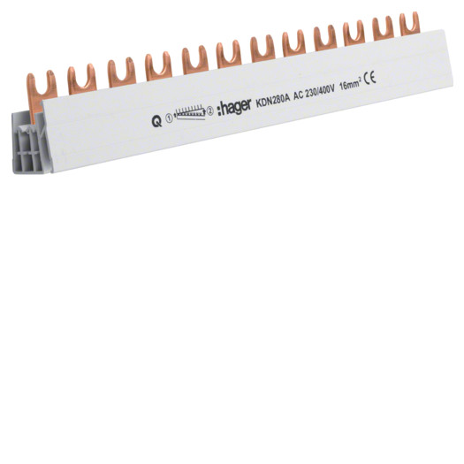 Шина фазная 2P 16мм.кв 12M (Арт. KDN280A) 000034559