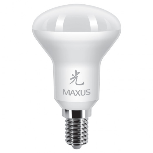 Лампа LED R50 5W, 3000K, 220V, E14, AL, Maxus (Арт. 1-LED-361) 000007773 Лампа LED R50 5W, 3000K, 220V, E14, AL, Maxus (Арт. 1-LED-361) 000007773