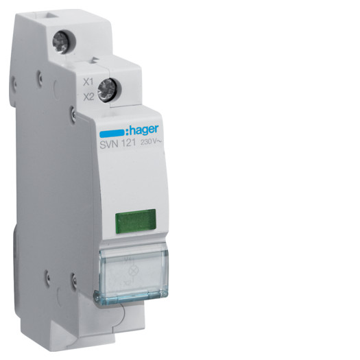 Індикатор LED 230В, зелений 000004974