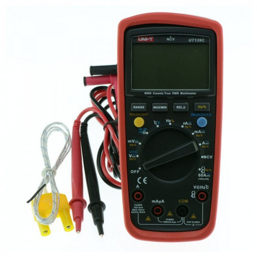 Мультиметр цифровий UNI-T UTM 1139С (UT-139С) 000038161