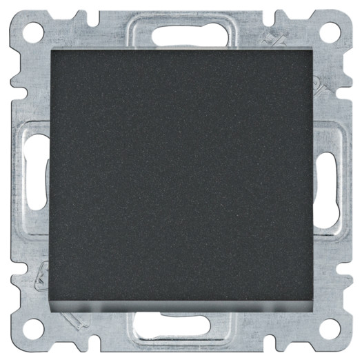 Вимикач хрестовидний Lumina, чорний, 10АХ/230В 000052671