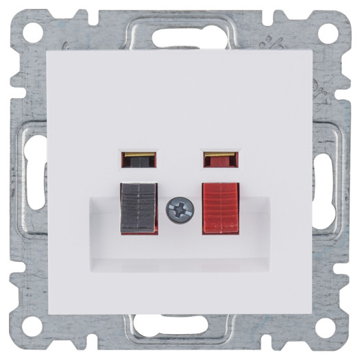 Розетка акустична Lumina, біла 000020326