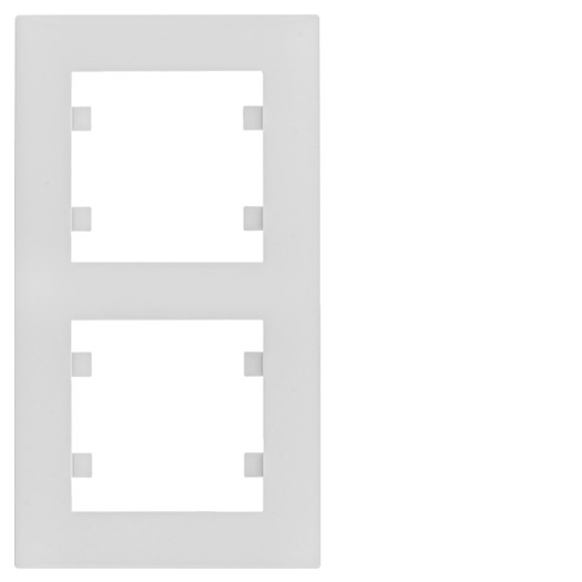 Рамка 2X вертикальная, Lumina-Intens, белая (Арт. WL5620) 000052732